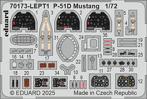 Сборная модель 1/72 North-American P-51D Mustang The ProfiPACK edition (Eduard kits)