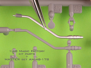 Дополнения из латуни 1/48 Douglas A-4 Skyhawk - BENT штанга для дозаправки