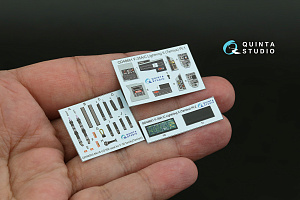 3D Декаль интерьера кабины F-35A/F-35C Lightning II (Tamiya)