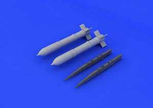 Дополнения из смолы 1/48 Ракета С-24 советских ВВС (для модели Eduard)