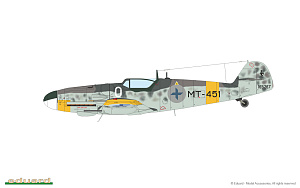 Сборная модель 1/72 Messerschmitt Bf-109G GUSTAV pt. 2 DUAL COMBO (Eduard kits)