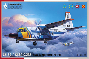 Сборная модель 1/72 Tp 89 / CASA C.212 'ASW & Maritime Patrol' (Special Hobby)