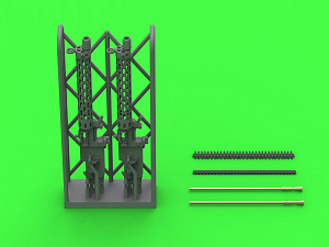 Дополнения из смолы 1/48 Spandau LMG 08/15 (2 pcs) 