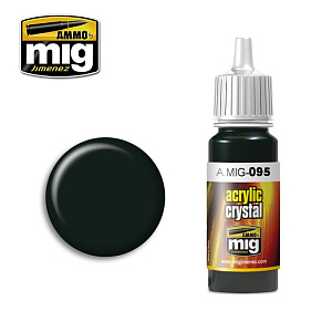 Краска акриловая CRYSTAL SMOKE (Дым, копоть) (Ammo Mig) (17ml)