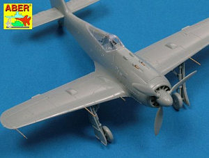 Дополнения из латуни 1/72 Оружие для немецкого истребителя Focke Wulf Fw 190 A2-A6