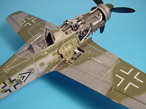 Дополнения из смолы 1/32 Оружейные отсеки Focke-Wulf Fw-190D (для модели Hasegawa/Hobby 2000)