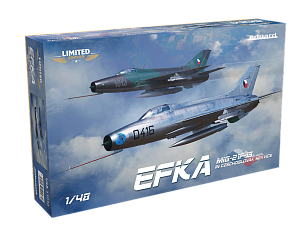 Сборная модель 1/48 Микоян МиГ-21Ф-13 (EFKA) (Limited edition) (Eduard kits)