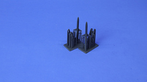 Дополнения из смолы 1/72 Ракета AGM-45 + lau-34 и lau-118 — 2 шт. комплект (KepModels)