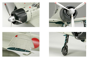 Сборная модель 1/32 Mitsubishi A6M2b Zero Fighter Model 21 (Zeke) (Tamiya)