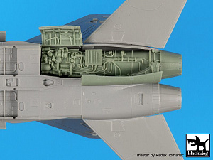 Дополнения из смолы 1/72 Двигатель McDonnell-Douglas F/A-18 Hornet (для модели Academy)