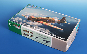 Сборная модель 1/32 Fiat G.50bis/G.50bis/N 'Fighter-Bomber & Navy Fighter' (Special Hobby)