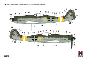 Сборная модель 1/32 Focke-Wulf Fw-190D-9 Early Production (Hobby 2000)