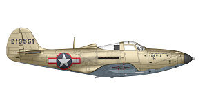 Сборная модель 1/48 Bell P-39Q Airacobra (Arma Hobby)