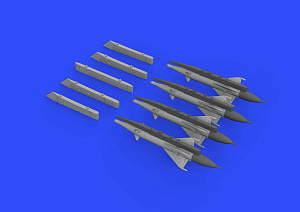 Дополнения из смолы 1/72 RS-2US missiles with pylons for Mikoyan MiG-21 (Eduard)