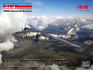 Сборная модель 1/48 B-26F Marauder, American WWII Bomber (ICM)