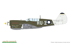 Сборная модель 1/48 Curtiss KITTYHAWK DUAL COMBO Mk.Ia (P-40E)/Mk.IV(P-40N) (LIMITED!) (Eduard kits)