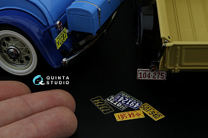 Автомобильные номера США, юго-западные штаты, 1910-1940 (для всех моделей) (на метал. основании)