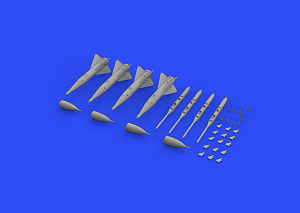Дополнения из смолы 1/48 Ракеты РС-2У для МИГ-19ПМ