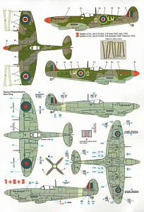 Декаль 1/32 Supermarine Spitfire Mk.IX (3)  (Techmod)