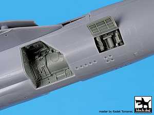 Дополнения из смолы 1/48 МиГ-23БН Большой набор (для модели Eduard kits) 