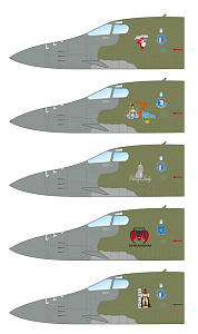 Декаль 1/72 Strategic Air Command Rockwell B-1B Lancer This (Caracal Models)