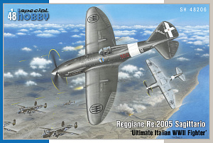 Сборная модель 1/48 Re.2005 Saggitario Ultimate Ital.Fighter WWII (Special Hobby)