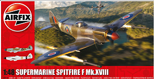 Сборная модель 1/48 Supermarine Spitfire F Mk.XVIII (Airfix)