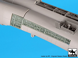 Дополнения из смолы 1/48 McDonnell F-4B Phantom electronics (для модели Tamiya) 