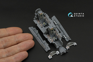 3D Декаль интерьера кабины TF-9J/F9F-8T Twin Cougar/Twogar (Kitty Hawk)