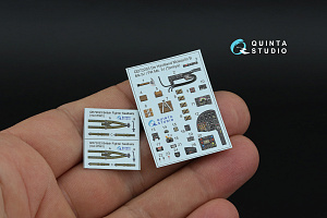 3D Декаль интерьера кабины DH Mosquito B Mk.IV/PR Mk.IV (Tamiya)