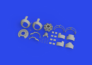 Дополнения из смолы 1/48 Grumman F4F-3 Wildcat engine late (для модели Eduard kits)