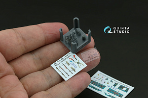 3D Декаль интерьера кабины МиГ-21МФ (Московского завода) (Eduard) (с 3D-печатными деталями)