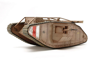 Сборная модель 1/35 Английский танк Mk.IV Male "Самец" (+моторчик с редуктором) (Tamiya)