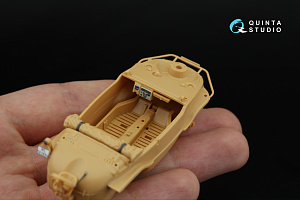 3D Декаль интерьера кабины Schwimmwagen type 166 (Tamiya) (малая версия)