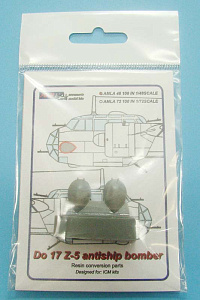 Дополнения из смолы 1/48 Dornier Do-17Z-5 (designed to be used with ICM kits)