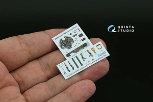 3D Декаль интерьера кабины A-4E Skyhawk (Hobby Boss)