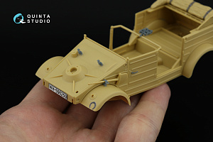 3D Декаль интерьера кабины Kubelwagen Type 82 (Tamiya) (с 3D-печатными деталями)