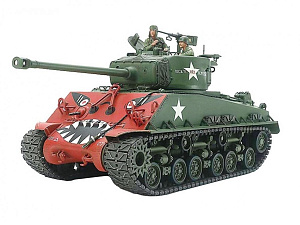 Сборная модель 1/35 Американский средний танк M4A3E8 Sherman"Easy Eight" (Tamiya)