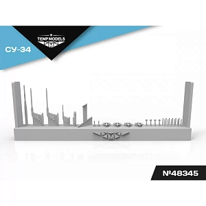 Дополнения из смолы 1/48 Набор датчиков СУ-34 (Temp Models)