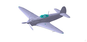 Сборная модель 1/48 Предзаказ Квинта на сборную модель Як-7Б Поздний (Звезда)