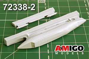 Дополнения из смолы 1/72 Разведывательный контейнер тип «Д» МиГ-21Р (Amigo Models)