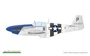 Сборная модель 1/48 North-American P-51B Mustang The ProfiPACK edition (Eduard kits)