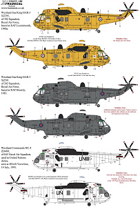 Декаль 1/48 Westland Sea King Collection Pt2 (7) (Xtradecal)