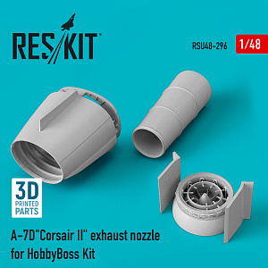 Дополнения из смолы 1/48 LTV A-7D Corsair II exhaust nozzle (ResKit)