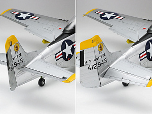 Сборная модель 1/32 North-American F-51D Mustang Korean War (Tamiya)