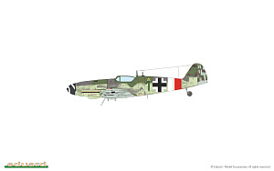 Сборная модель 1/72 Messerschmitt Bf-109G-10 & Bf-109G-14/AS DUAL COMBO (ROYAL CLASS) (Eduard kits)