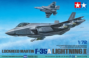 Сборная модель 1/72 Lockheed-Martin F-35A Lightning II (Tamiya)