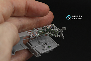 3D Декаль интерьера кабины A6M5 Zero, пр-ва Nakajima (Fine Molds)