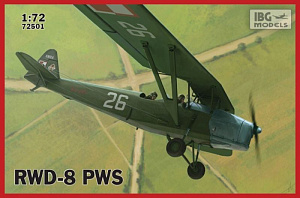 Сборная модель 1/72 RWD-8 PWS Polish trainer plane (IBG Models)