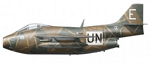 Сборная модель 1/32 Saab J-29B Saab J-29F Tunnan (FLY)
